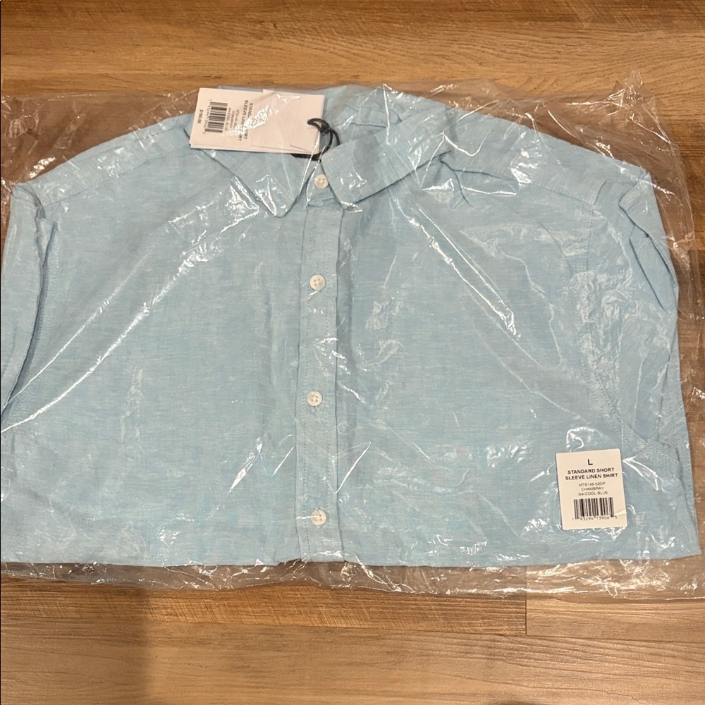 Sky Blue Onia Line Shirt NWT